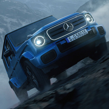 Mercedes-Benz e Bradley Cooper presentano il G-Class elettrico