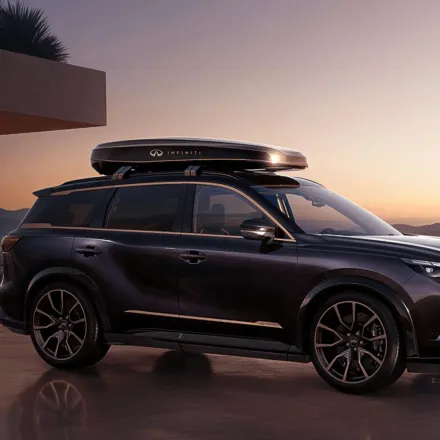 Infiniti QX60: Il SUV dorato ispirato all'aurora boreale