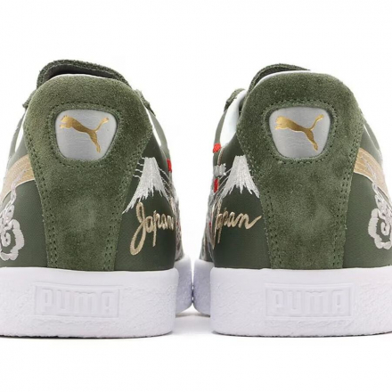 atmos x PUMA: draghi, stile e verde militare nelle nuove Sukajan 3.0