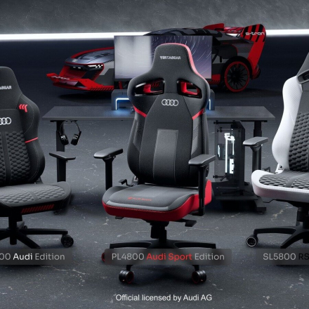 Audi per veri campioni: nuove sedie da gaming che dimostrano che comfort e stile possono essere sportivi