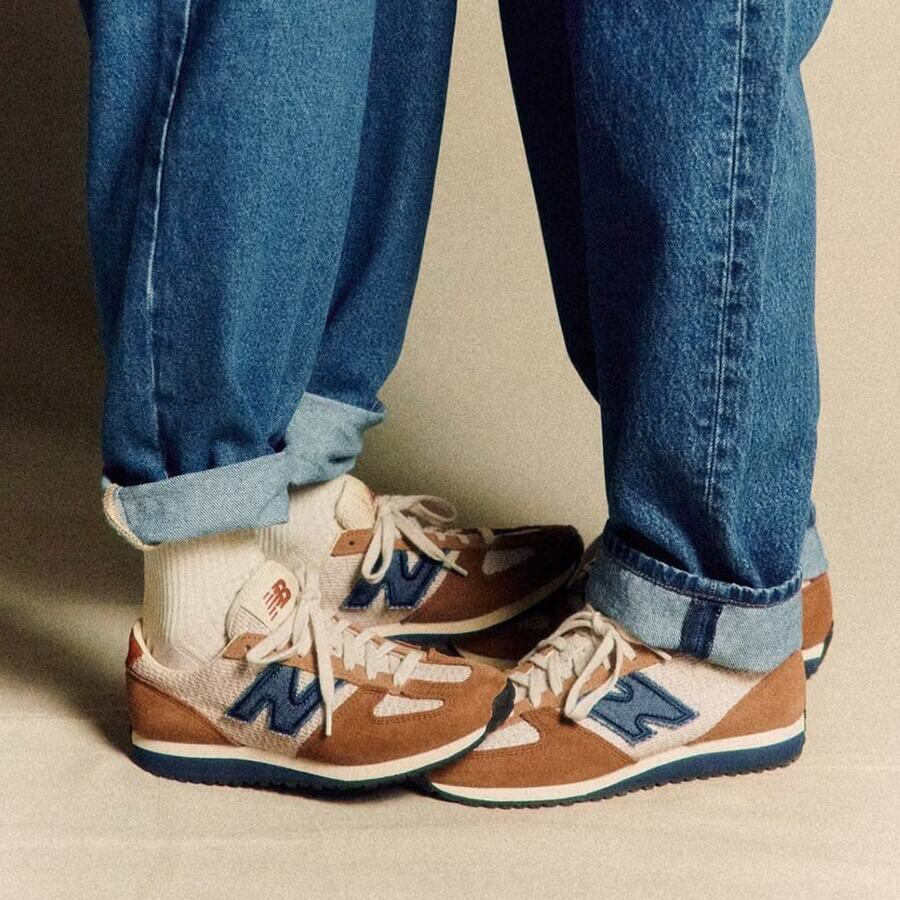 Sézane x New Balance 471 : un classique automnal avec une touche française