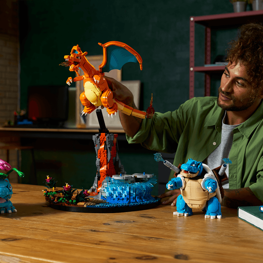 LEGO y Pokémon finalmente juntos: sets gigantes para fans adultos