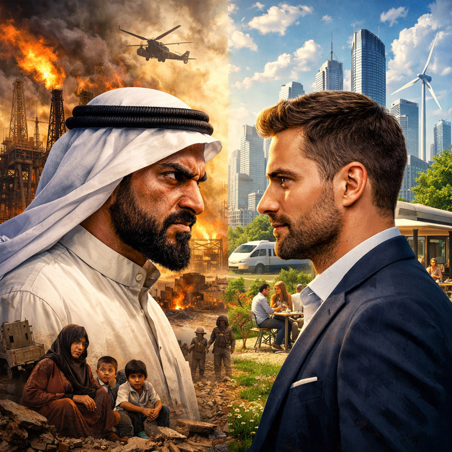 Two Worlds: Why Some Countries Live in Peace and Prosperity While Others Sink into Chaos