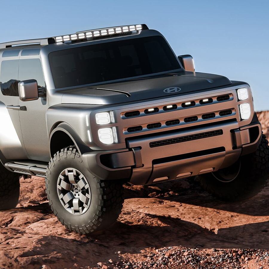 Hyundai Boulder Concept: the Koreans aren't joking anymore - a real off-road beast is entering the scene