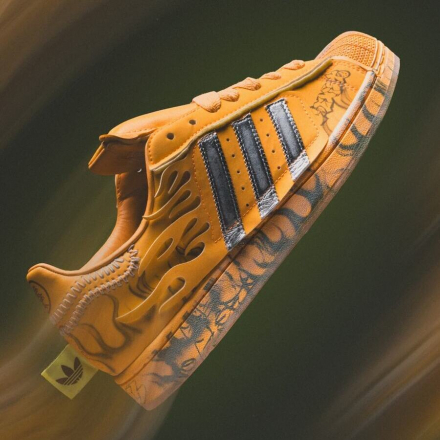 adidas Originals та Hellstar представляють яскраві Hazy Orange Superstar II — весна 2026 у твоїх кросівках