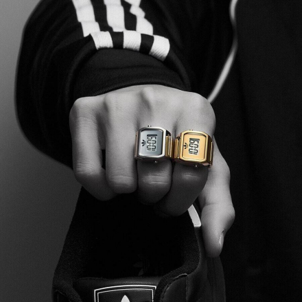 Когда время становится украшением: adidas превращает часы в кольцо будущего