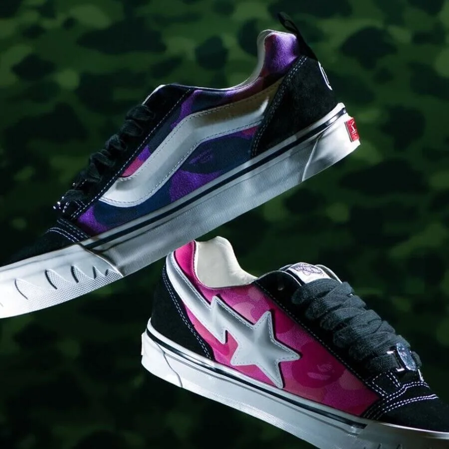 Vans e BAPE uniscono le forze: le nuove Knu Skool diventano l’arma definitiva dello street style