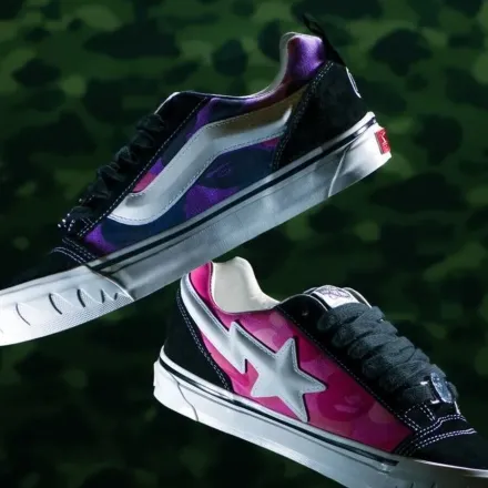 Vans e BAPE uniscono le forze: le nuove Knu Skool diventano l’arma definitiva dello street style