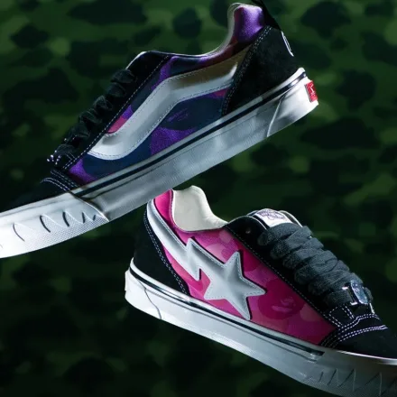 Vans e BAPE uniscono le forze: le nuove Knu Skool diventano l’arma definitiva dello street style