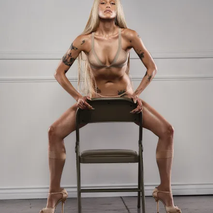 Gabbriette: In the Flesh - in CR Fashion Book's provocative shoot