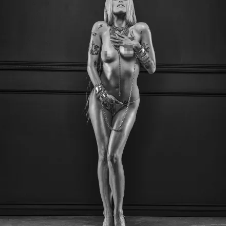 Gabbriette: In the Flesh - in CR Fashion Book's provocative shoot