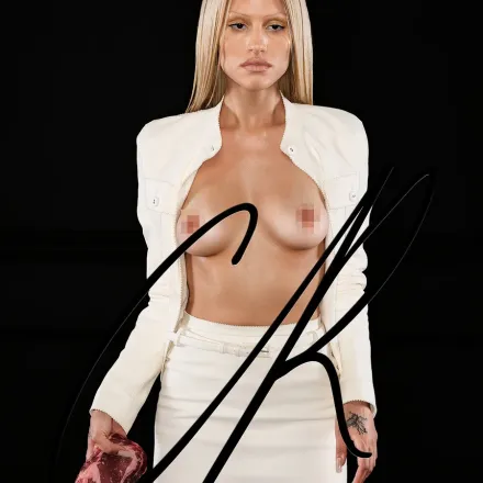 Gabbriette: In the Flesh - in CR Fashion Book's provocative shoot