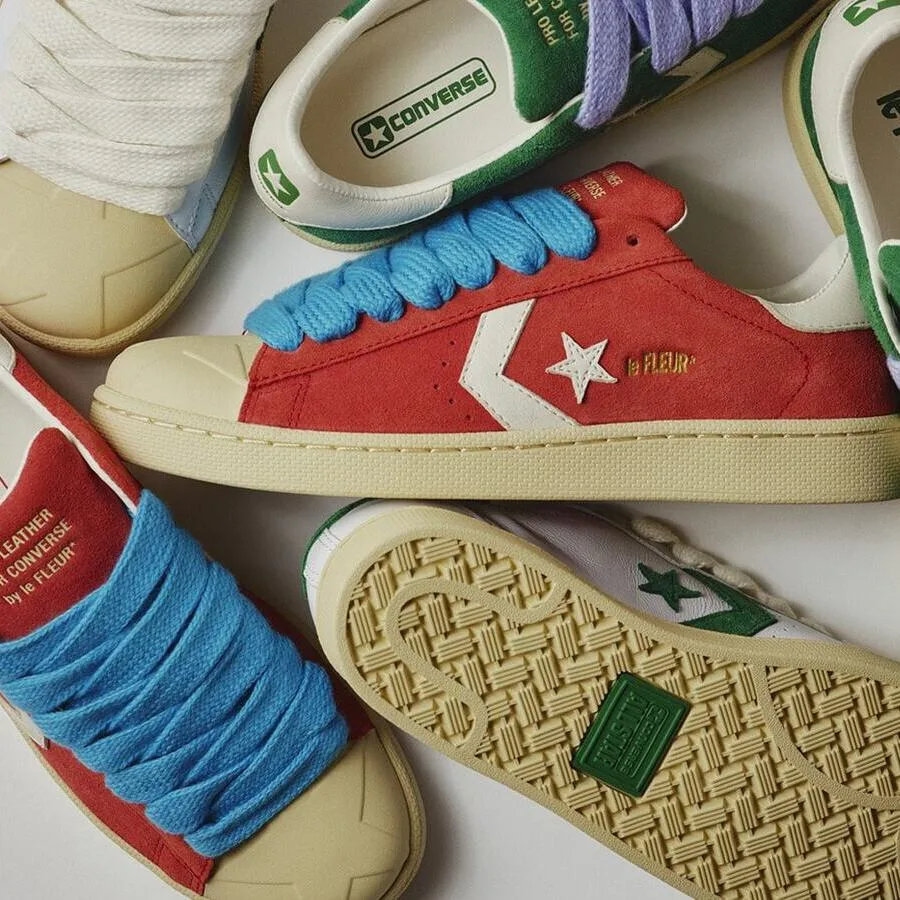 Vier Charaktere einer Legende: Tyler, The Creator interpretiert die ikonischen Converse Pro Leather neu