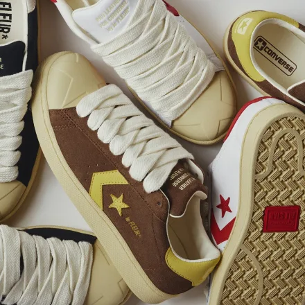 Vier Charaktere einer Legende: Tyler, The Creator interpretiert die ikonischen Converse Pro Leather neu